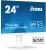 Монитор Iiyama 23.8" ProLite XUB2497HSU-W2 белый IPS LED 16:9 HDMI M/M матовая HAS Piv 300cd 178гр/178гр 1920x1080 100Hz DP FHD USB 4.9кг