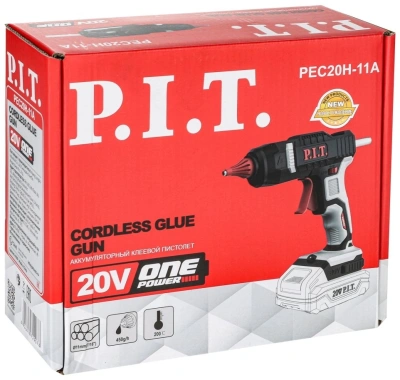 Клеевой пистолет P.I.T. PEC20H-11A SOLO 7.5гр/мин стерж.:11мм (PEC20H-11A)