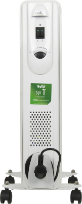 Радиатор масляный Ballu Comfort BOH/CM-07WDN 1500Вт белый/черный