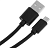 Кабель KingPrice KP-microUSB-2.4A-1.5m USB (m)-micro USB (m) 1.5м черный