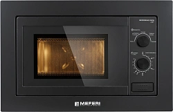 Микроволновая печь Meferi MMO6020BK 20л. 800Вт черный (встраиваемая)