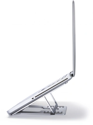 Подставка для ноутбука Buro BU-LS120 238x17x215мм 450г алюминий серебристый