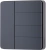 Умный выключатель Aqara Z1 Pro ZNQBKG45LM 4-хкл. графитовый (ZNQBKG45LM_GR)