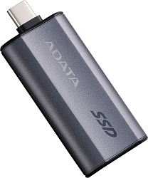 Накопитель SSD A-Data USB3.2 Gen2 500GB SC750-500G-CCBK SC750 серый