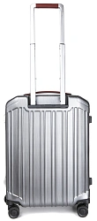 Чемодан Piquadro PQ-LM (BV4425PQLM/NCU) 40x55x20см 37л. 3.46кг. поликарбонат/натур.кожа темно-серый