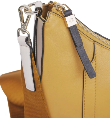 Сумка женская Piquadro Circle BD6657W92/GBE желтый/бежевый натур.кожа