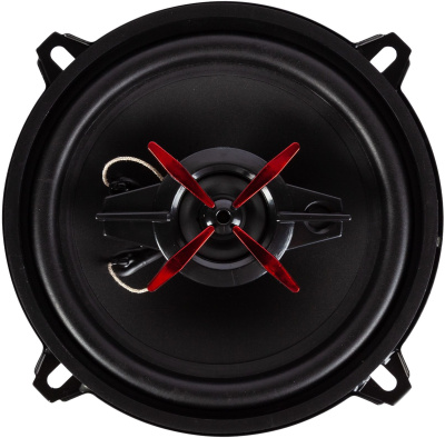 Колонки автомобильные Kicx ST 132 80Вт 89дБ 4Ом 13см (5дюйм) (ком.:2кол.) коаксиальные трехполосные