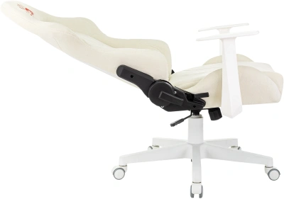 Кресло игровое A4Tech Bloody GC-570 белый сиденье белый с подголов. крестов. пластик пластик белый