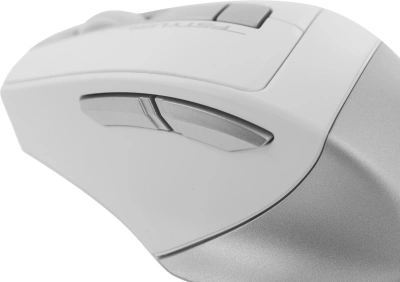 Мышь A4Tech Fstyler FG35 серебристый/белый оптическая 2000dpi беспров. USB 6but (FG35 SILVER)