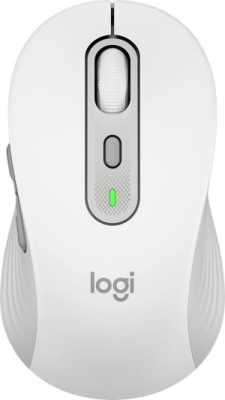 Мышь Logitech M750 белый оптическая 4000dpi беспров. BT/Radio USB 5but (910-006271)