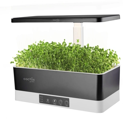 Гидропонная установка Cactus Garden 3л 24Вт черный (CS-LEDPOT-06)