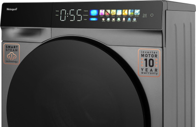 Стиральная машина Weissgauff WM 998 Full Touch DC класс: A+++ загр.фронтальная макс.:12кг серебристый инвертер