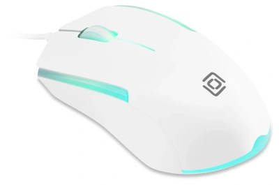 Мышь Оклик 245M белый оптическая 1000dpi USB 3but (471480)