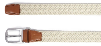 Ремень Piquadro CU6673C109/BE-110 бежевый текстиль