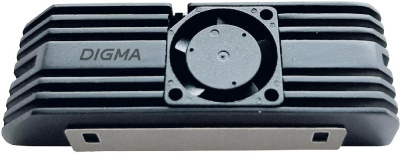 Радиатор для SSD Digma DGRDRM2C черный 20дБ металл Ret