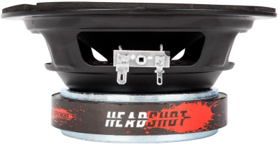 Колонки автомобильные Kicx HeadShot M65 (без решетки) 300Вт 100дБ 4Ом 16.5см (6 1/2дюйм) (ком.:2кол.) широкополосные однополосные