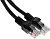 Патч-корд Premier PP12-1M/BK 1000Гбит/с UTP 4 пары cat.5E CCA molded 1м черный RJ-45 (m)-RJ-45 (m)