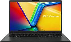 Ноутбук Asus Vivobook Go 15 E1504FA-BQ5032 Ryzen 5 40 8Gb SSD512Gb AMD Radeon 610M 15.6" IPS FHD (1920x1080) без ОС black WiFi BT Cam (90NB0ZR2-M07440)