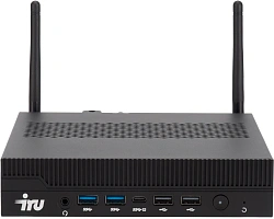 Неттоп IRU 310H6ITF i3 13100 (3.4) 16Gb SSD256Gb UHDG 730 Windows 11 Pro GbitEth WiFi BT 90W черный (2122065)