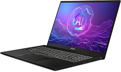 Ноутбук MSI Summit Pro 16 AI A2HVETG-084RU Core Ultra 9 285H 32Gb SSD1Tb NVIDIA GeForce RTX4050 6Gb 16" IPS Touch QHD+ (2560x1600) Windows 11 Pro black WiFi BT Cam (9S7-159631-084)