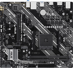 Материнская плата Asus PRIME B550M-K ARGB Soc-AM4 AMD B550 2xDDR4 mATX AC`97 8ch(7.1) GbLAN RAID+HDMI+DP