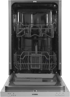 Посудомоечная машина встраив. Hyundai HBD 440P 2100Вт узкая серебристый/белый