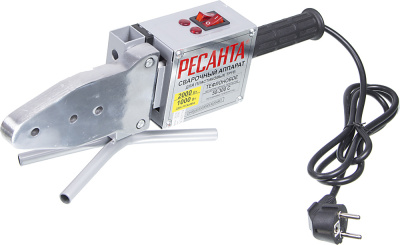 Сварочный аппарат для пластиковых труб Ресанта АСПТ-2000 2кВт парн.насад. (кейс в компл.) (65/55)