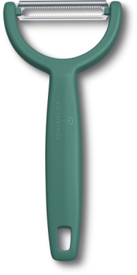 Овощечистка Victorinox Ypsoс лезвием двухсторон. зеленый упак.:европодвес (6.0963.4)