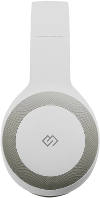 Гарнитура накладные Digma BT-15 белый/серый беспроводные bluetooth оголовье (BT-15W)