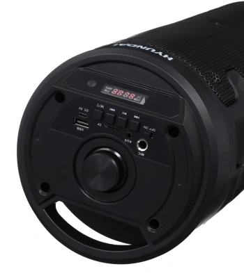 Минисистема Hyundai H-MC160 черный 50Вт FM USB BT SD/MMC