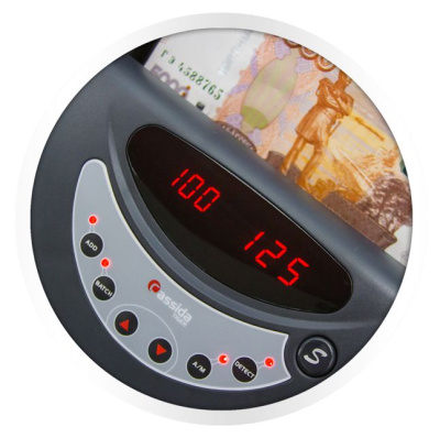 Счетчик банкнот Cassida Tiger I/IR автоматический рубли