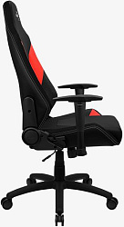 Кресло игровое Aerocool Admiral черный/красный сиденье черный экокожа с подголов. крестов. нейлон