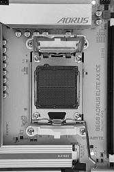 Материнская плата Gigabyte B650 A ELITE AX ICE Socket AM5 AMD B650 4xDDR5 ATX AC`97 8ch(7.1) 2.5Gg RAID+HDMI+DP