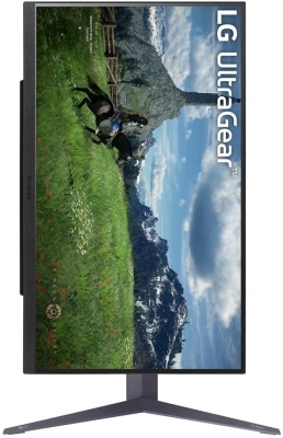 Монитор LG 27" UltraGear 27GS85Q-B черный IPS LED 16:9 HDMI матовая HAS 400cd 178гр/178гр 2560x1440 180Hz FreeSync DP 2K USB 6.2кг