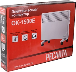 Конвектор Ресанта ОК-1500Е 1500Вт белый