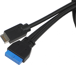 Адаптер USB 2xUSB3.0 1xUSB3.1 Type-C Bulk