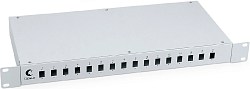 Кросс CabeusFO-19-16S FO-19-16SC 1U 16xSC/LC дупл.