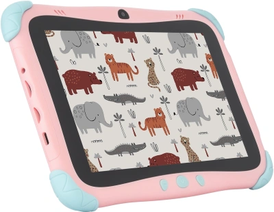 Планшет Digma Kids A8 SC9863A (1.6) 8C RAM2Gb ROM32Gb 8" IPS 1280x800 4G 1Sim Android 11.0 Go розовый 2Mpix 0.3Mpix BT WiFi microSD 512Gb 3000mAh