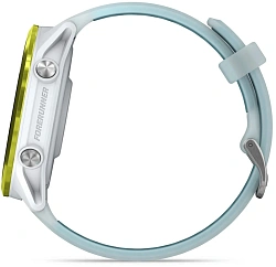 Смарт-часы Garmin Forerunner 570 1.3" AMOLED корп.золото белое рем.бирюзовый (010-02971-01)