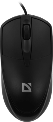 Мышь Defender Trace MB-989 черный оптическая 1000dpi USB 2but (52989)