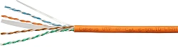 Кабель информационный Cabeus UTP-4P-Cat.6-SOLID-LSZH кат.6 U/UTP LSZH универсальный 305м оранжевый
