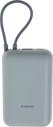 Мобильный аккумулятор Xiaomi BHR9073GL 10000mAh 22.5W 3A USB-A/USB-C голубой