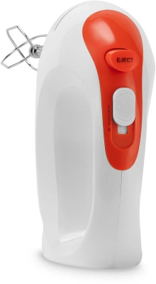 Миксер ручной Maxwell MW-1358 W 300Вт белый/оранжевый