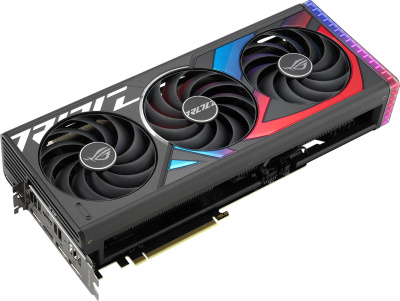 Видеокарта Asus PCI-E 4.0 ROG-STRIX-RTX4070TI-12G-GAMING NVIDIA GeForce RTX 4070TI 12Gb 192bit GDDR6X 2610/21000 HDMIx2 DPx3 HDCP Ret