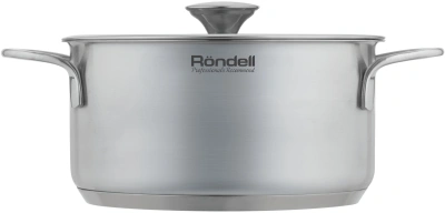 Кастрюля Rondell Modern RDS-1746 2л. d=18см (с крышкой) стальной