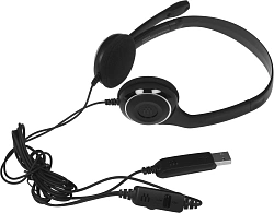 Наушники с микрофоном Epos Sennheiser PC 8 USB черный 2м накладные USB оголовье (1000432)