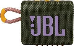 Колонка порт. JBL GO 3 зеленый 4.2W 1.0 BT 10м (JBLGO3GRN)
