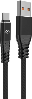 Кабель Digma DG-USBA-С-2M-27W USB (m)-USB Type-C (m) 2м черный