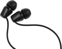Гарнитура внутриканальные Sony WI-C100 черный беспроводные bluetooth шейный обод (WI-C100/BZ)