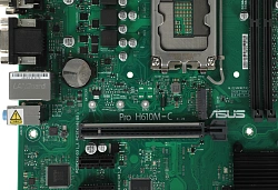 Материнская плата Asus PRO H610M-C-CSM Soc-1700 Intel H610 2xDDR5 mATX AC`97 8ch(7.1) GbLAN+VGA+DVI+HDMI+DP